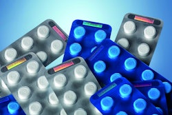 Anti-counterfeit blister packs protect pharmaceutical products with overt and covert security features.