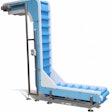 The DynaClean Vertical Z conveyor offers a cost-effective way of moving product to higher elevations.