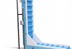 The DynaClean Vertical Z conveyor offers a cost-effective way of moving product to higher elevations.