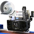 The Model 5500LF prints and applies linerless labels.