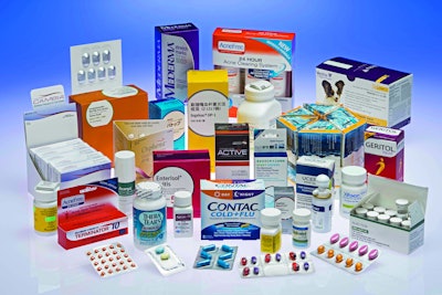 A sampling of Pharma Packaging Solutions' products.