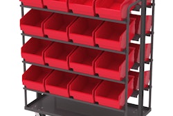 Dual-sided picking/stocking carts have a 1,000-lb weight capacity.