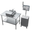 The Manual Print Station prints and verifies serialized codes on cartons.