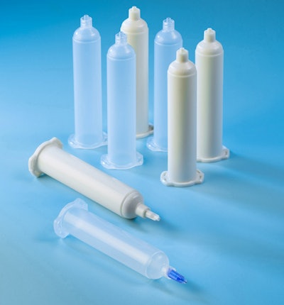 Unity HiTemp disposable syringe barrels withstand temperatures up to 356° F for eight hours in hot melt applications.