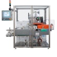 Cartoning machine MA 352 and the MF 910 Mini wrapper/overwrapper together create a combi unit.