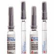 Seen here are examples of Avery Dennison labels adhering to pharmaceutical syringes.