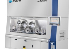Dara aseptic fill-and-finish system combines with Getinge La Calhene’s isolator technology in cleanroom environment.