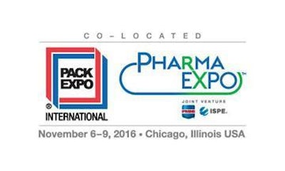 PACK EXPO International and Pharma Expo 2016