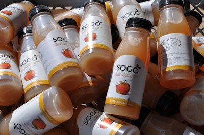 Special barrier bottle for special juice.