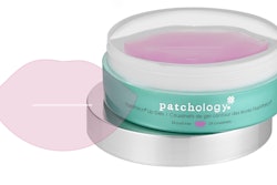 Hydrating cosmetic patches for lips and eyes from Patchology are packaged in jar, rather than a sachet, making the products more affordable for everyday use.