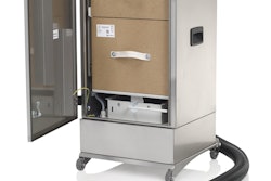 Designed for company’s laser markers, the FE securely removes fumes and particles during laser scribing to maintain safe, clean working environment.