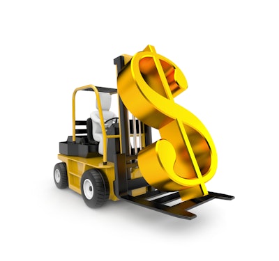 A recent survey showed an increase in logistics salaries.
