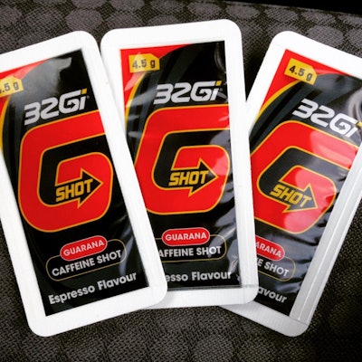 South African endurance supplements provider differentiates its gel products with a new semi-rigid, sachet that allows for one-hand opening and controlled dispensing.