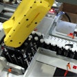 Robotic system for pharmaceutical track and trace handles bottles, cartons, bundles and blisters.