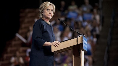Hillary Clinton's Pharma donations outpace other candidates. Photo: Ryan Mcbride/ZUMA
