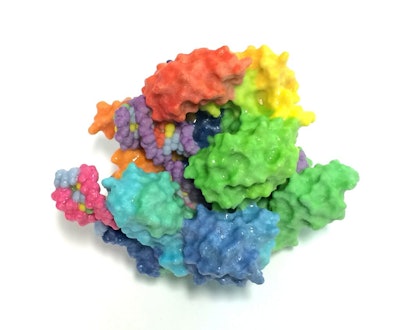 3D-printed model of CAS9, part of the CRISPR gene-editing system. Photo: NIH Image Gallery/via Flickr