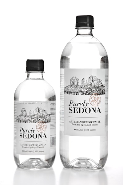Purely Sedona's Package Design Resembles Old-Time Pharmacy Tonic Bottle
