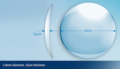 Raindrop Near Vision Inlay / Image: Revision Optics