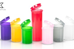 Family of plastic pop top containers. Courtesy of Kush Bottles