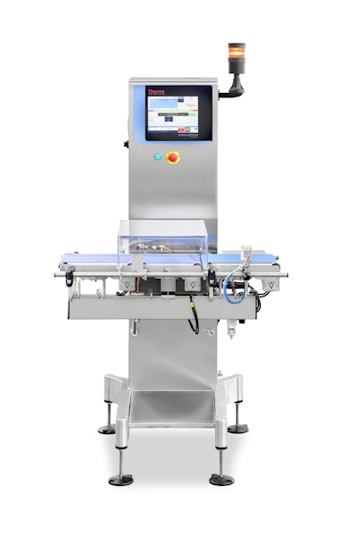 Designed for dry applications, a line of precision checkweighers offers affordability in pharmaceutical, personal care and dry food applications.