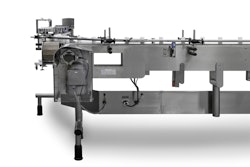 TEF Conveyor and TEF Accumulation Table ease inspection for trapped product, making line clearance during product changeovers and shift changes quick and thorough.