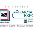 PACK EXPO International and Pharma EXPO logos.
