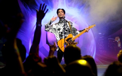 Prince on Stage / Photo: Kristian Dowling/Getty Images