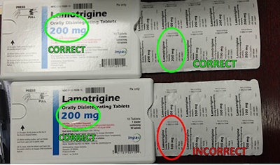 Impax Recall / Photo: www.fda.gov