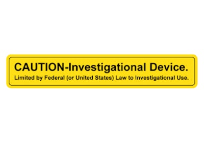 Caution labels are critical before the device is cleared by the FDA.