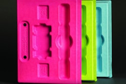 New renewable and recyclable molded packaging touted as a sustainable alternative to plastic.