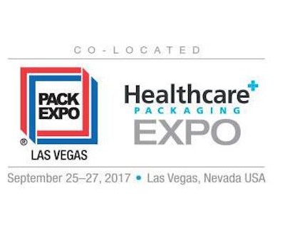 PACK EXPO Las Vegas is up 10% and Healthcare Packaging EXPO is up 20% compared to 2015.