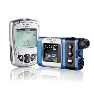 The OneTouch Ping Insulin Pump and Meter / Photo: Animas Corp