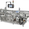 The high-speed, servo-driven in-line AUTOCOLT IV pressure-sensitive labeler includes new options, including an Oscillating Pressure Station, Vacuum Free Loop, a soft reject system for vials and color-coded change parts.