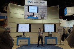 Videojet demonstrates at PACK EXPO how invisible codes can assist in anti-counterfeiting, track and trace and serialization issues.