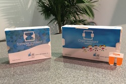 Tamper Evident Box (left) and Child Resistant Box (right)