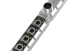 Compact IO-Link masters for resilient distributed modular controls architecture.
