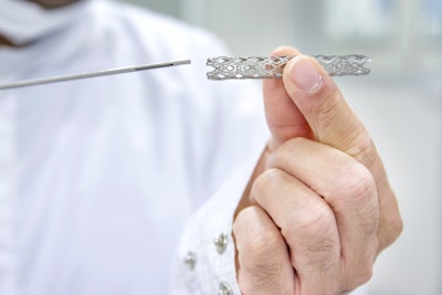 Cardiovascular devices, such as this heart stent, will help drive growth in the global medical device market, according to a new report from Lucintel.