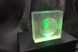3D Printed Resin Lens Ultrasound / Photo: The Engineer