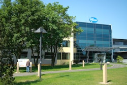 Capsule filling operations in Freiburg, Germany are performed automatically on three building levels.