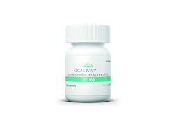 Ocaliva tablets for commercial distribution in the U.S. are packed on Almac’s high-speed bulk fill bottling line in its U.S. commercial packaging facility in Audubon, PA.