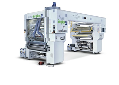 Company invests in central impression flexo press coupled with solvent-less laminator and new rewinder to help customers meet high-speed production needs.
