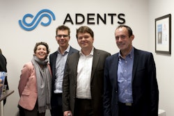 Shown here, from left to right, are Adents' Anneka Corveler, Fabrice Guerin, Stephane Fay and Christophe Devins