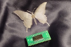 Pressure-sensitive 'e-stickers' contain all the functionality of traditional silicon circuits but can be fabricated into complex, flexible shapes such as butterflies. © 2016 KAUST