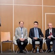 From left: Jim Chrzan, Healthcare Packaging; Philippe Arnaud, Chief of Pharmacy Department, Hospital Bichat-Claude Bernard; Lionel Jeannin, Device and Packaging Project Leader, Novartis; Jean Marc Bobee, Director Industrial Anticounterfeiting Strategy, Sanofi (recently retired); and Dr. Pascale Gauthier, Biopharmaceutical Department, University Auvergne.