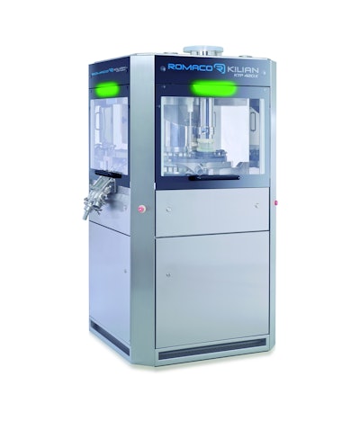 Kilian and Innojet technologies designed for granulating, tableting and coating pharmaceutical solids. Equipment comprises both laboratory and production scale machines.