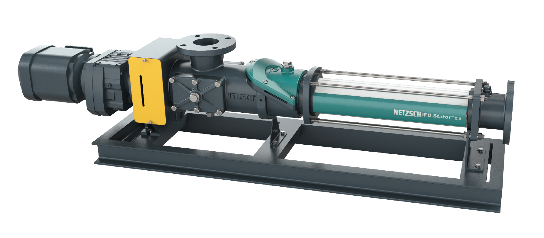 Pump has maintenance-friendly design