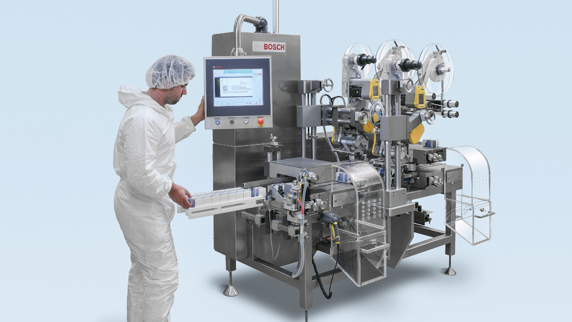 Bosch Packaging Technology Continuous Manufacturing System And