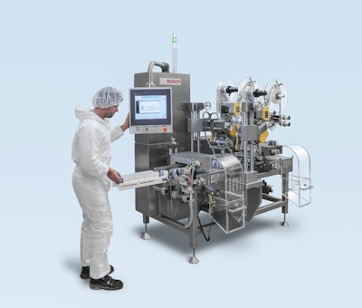 Reliable serialization: CPS 1900 with checkweigher and Tamper Evident A CPS module with checkweigher and Tamper Evident labelling function serializes the folded cartons.