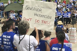 Arkansas Execution Protestors / Photo: Kelly P. Kissel/AP
