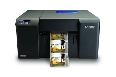 LX1000 replaces LX900 color label printer, adding several new features.